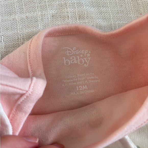 Pooh Pink and White 2 Piece Outfit - Picture 2 of 5